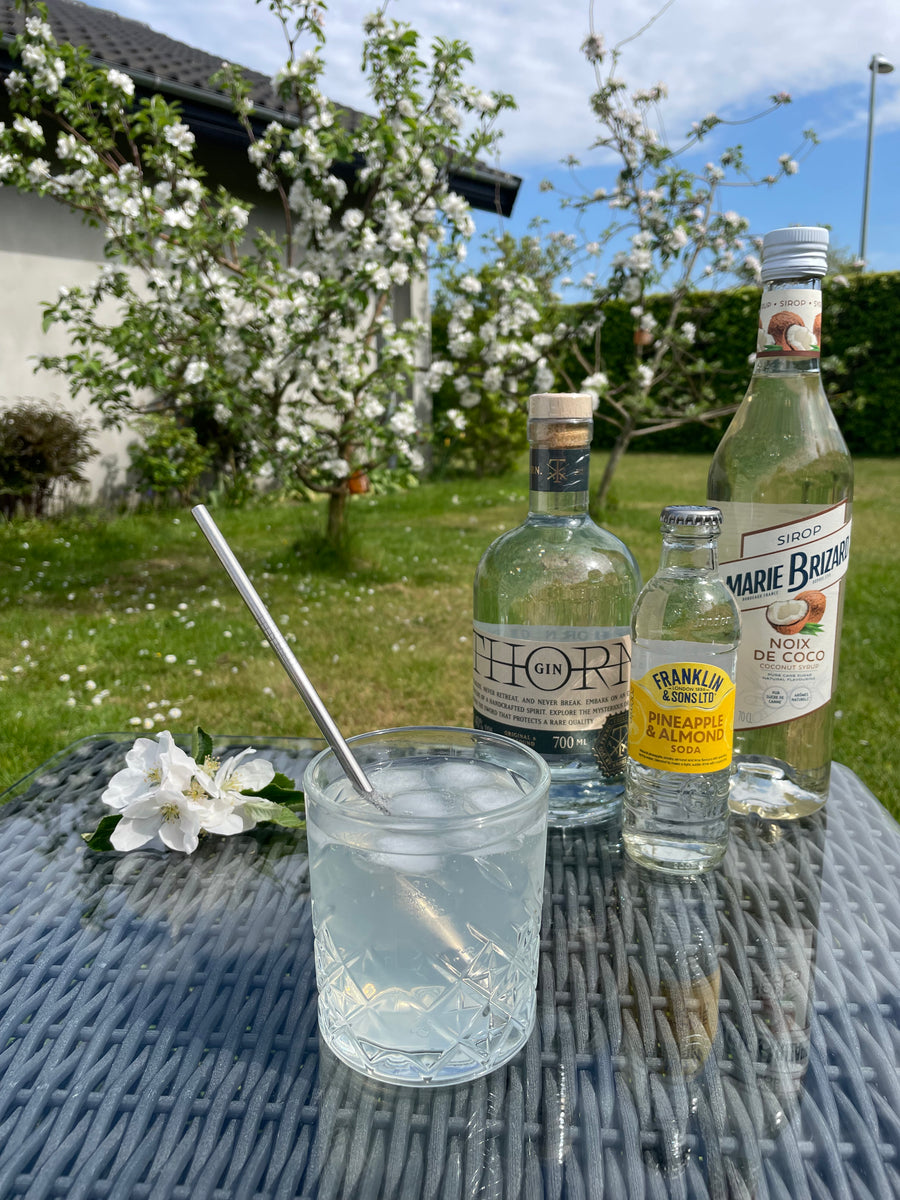 Drinkspakke: Piña Claro Cocktail (med gin)