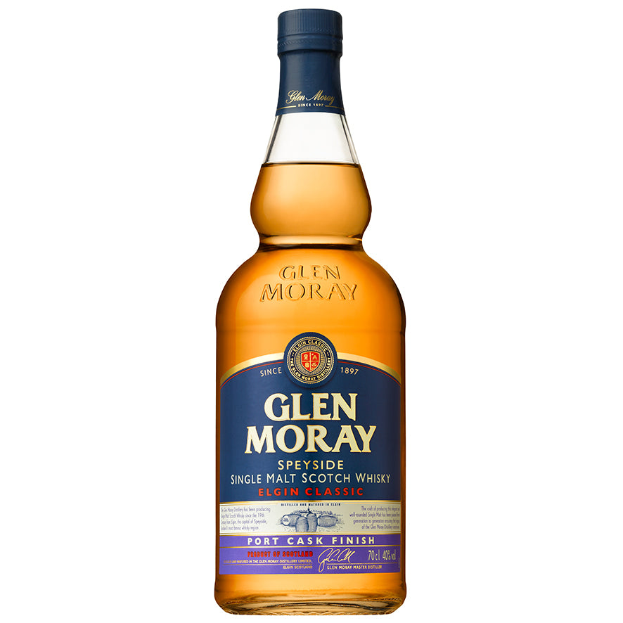 Glen Moray Single Malt Port Cask Finish - 40%
