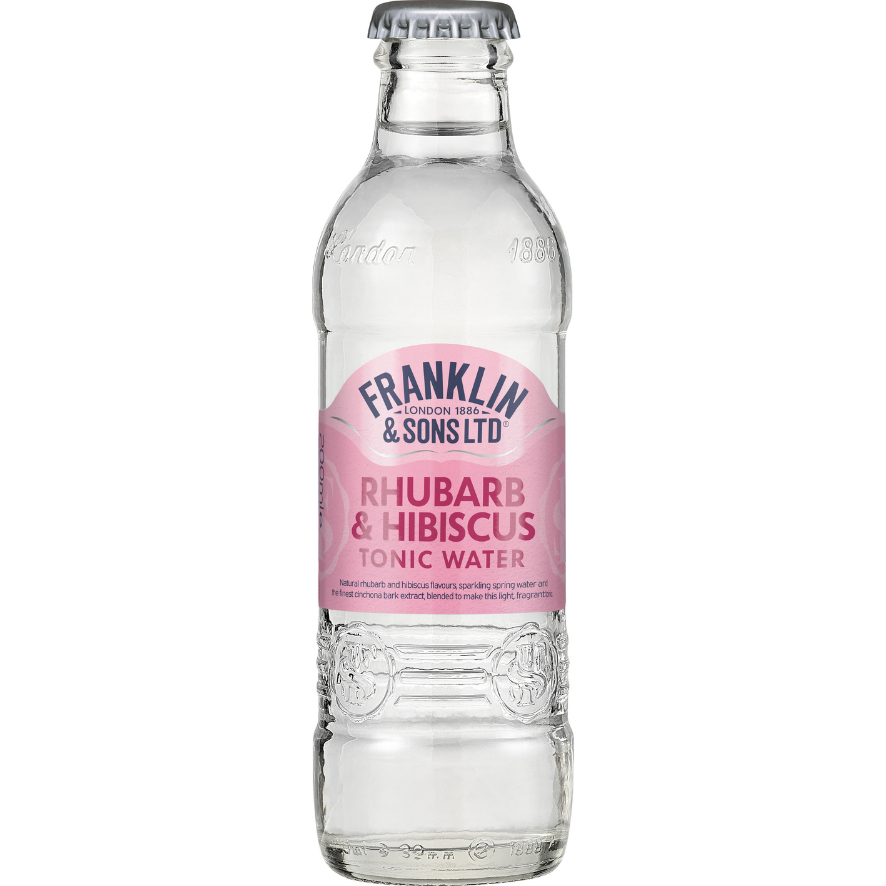 Franklin & Sons Rhubarb & Hibiscus Tonic